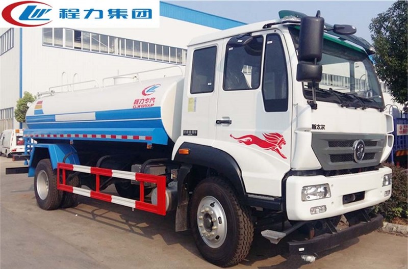 重汽斯太爾10-12方灑水車
