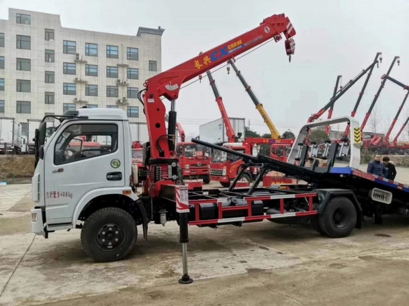 東風(fēng)大多利卡一拖二清障車(chē)