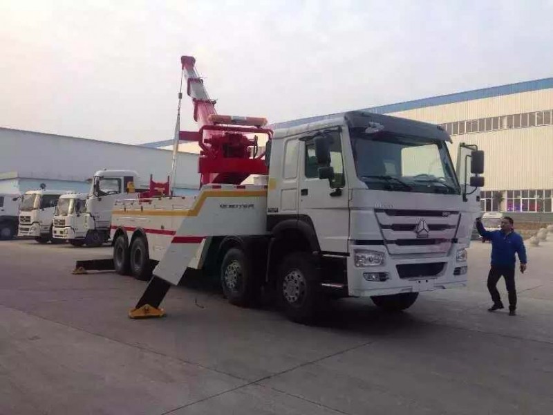 重汽豪沃前四后八一托一清障車