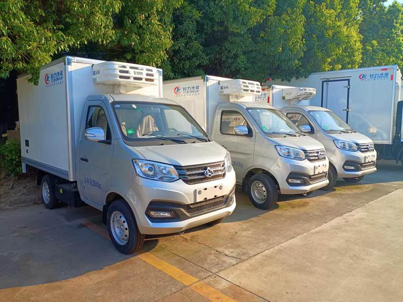 長(zhǎng)安后雙輪冷藏車